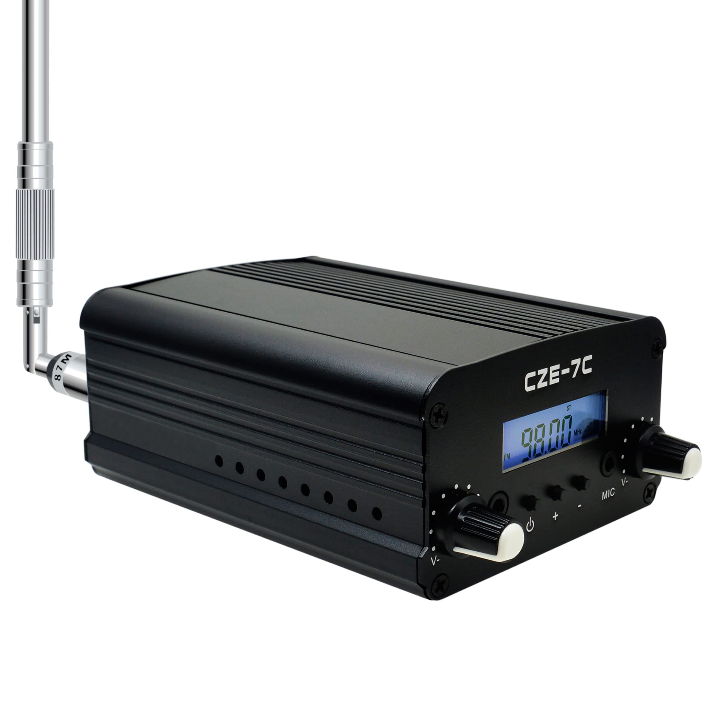 Amazon.com: BaseWish 7W 1W Long Range FM Transmitter with LCD